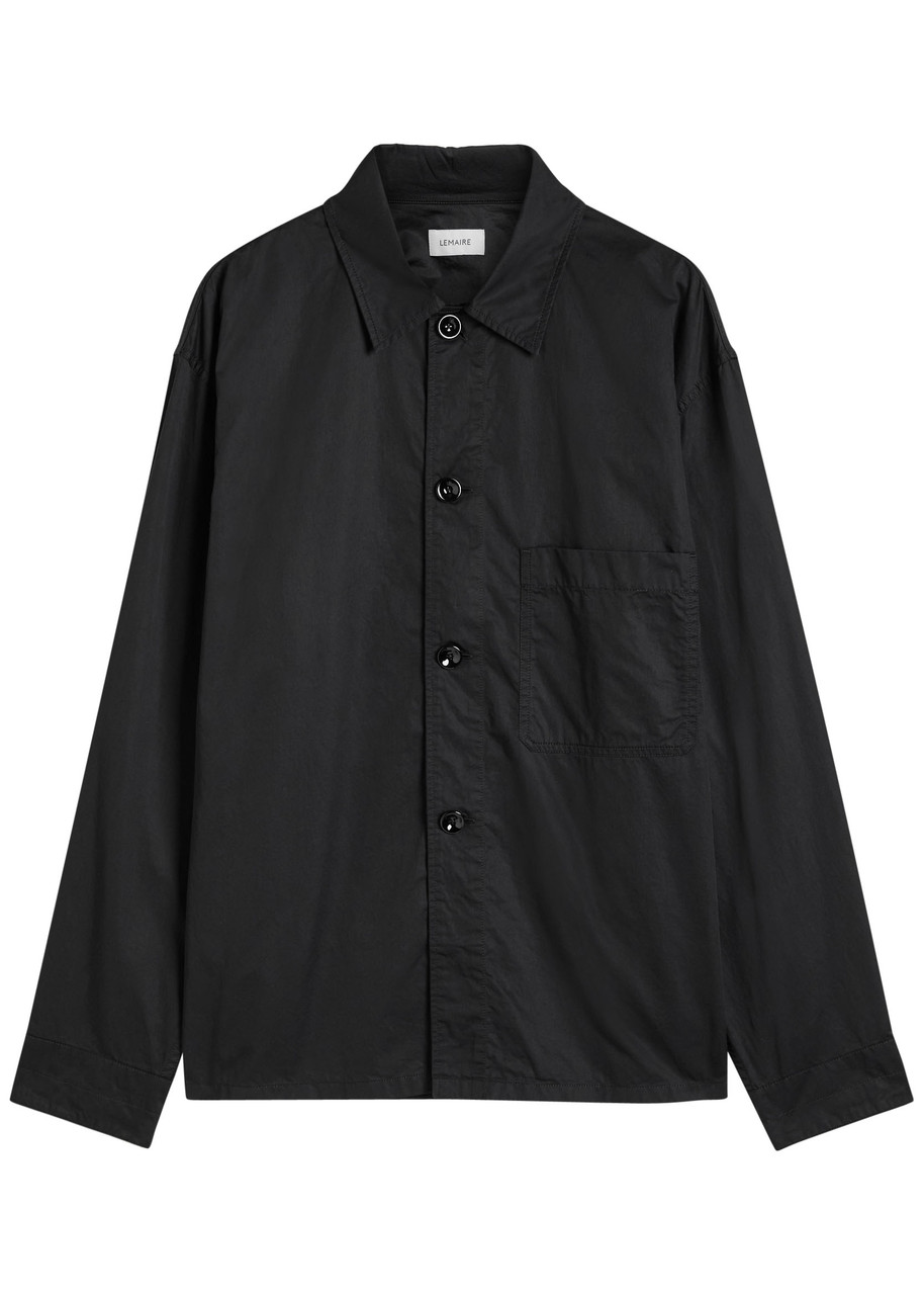 LEMAIRE Pyjama cotton-poplin shirt | Harvey Nichols