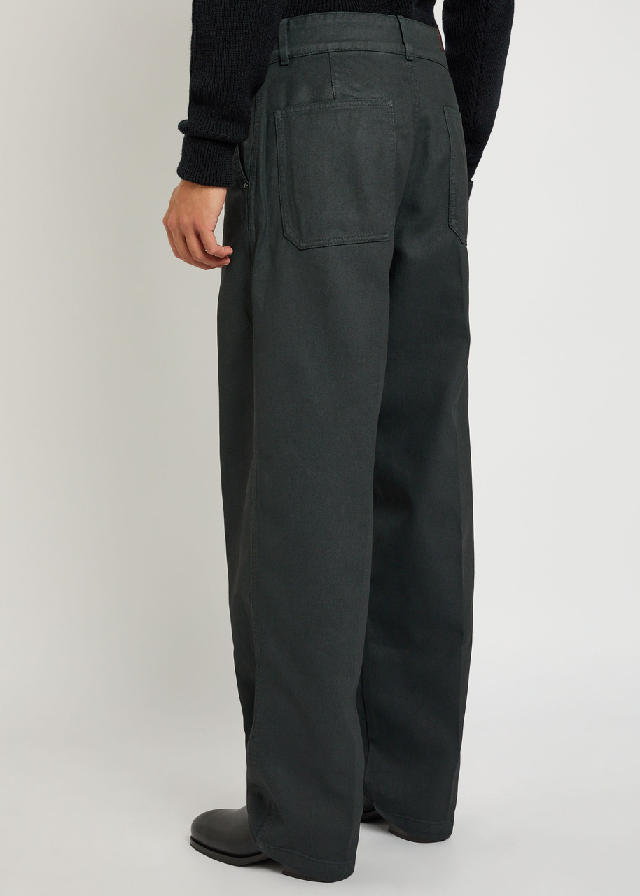 LEMAIRE Maxi Barrel Workwear Pants | Harvey Nichols