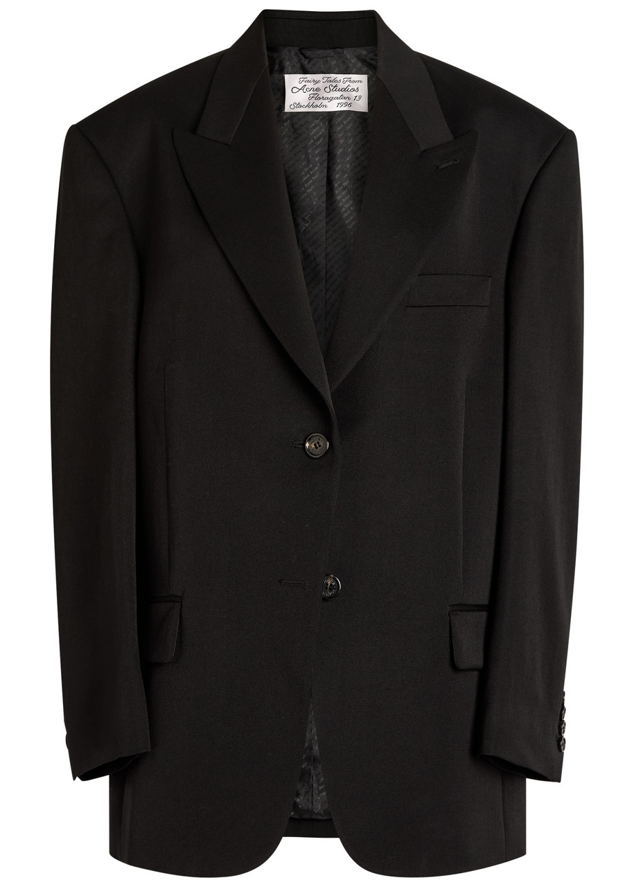 ACNE STUDIOS Wool gabardine blazer | Harvey Nichols