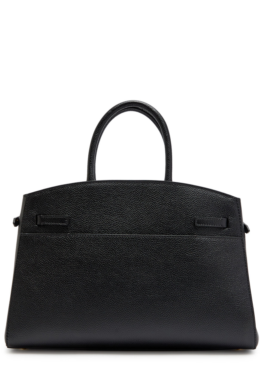 DEMELLIER The Hudson midi grained leather top handle bag | Harvey
