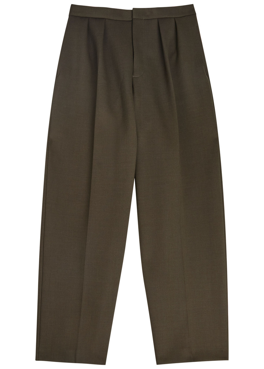 JACQUEMUS Le Pantalon Citta woven straight-leg trousers | Harvey