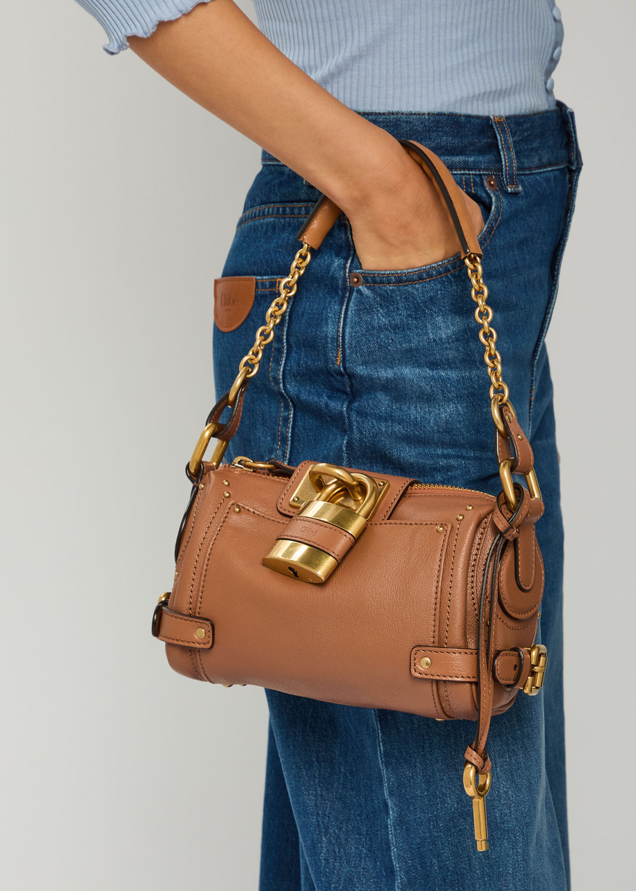 Chloé Paddington Hand Bag Brown Leather CHLOE Paddington grained leather shoulder bag | Harvey Nichols