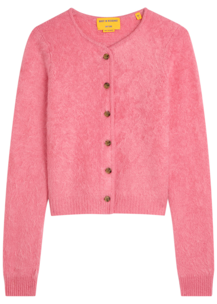 Guest In Residence Grizzly cashmere cardigan | Harvey Nichols