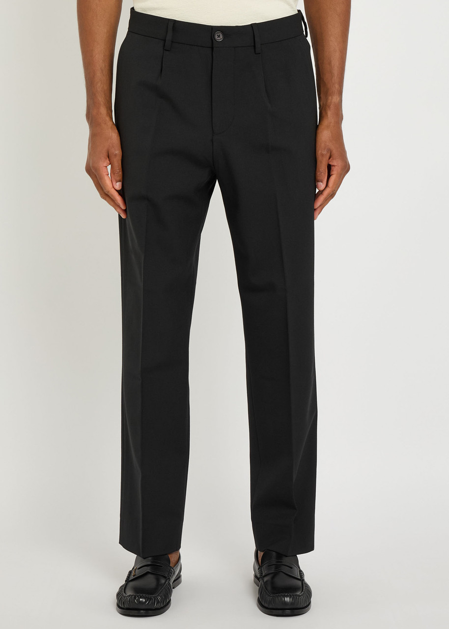 WAX LONDON Aubyn tapered-leg woven trousers | Harvey Nichols