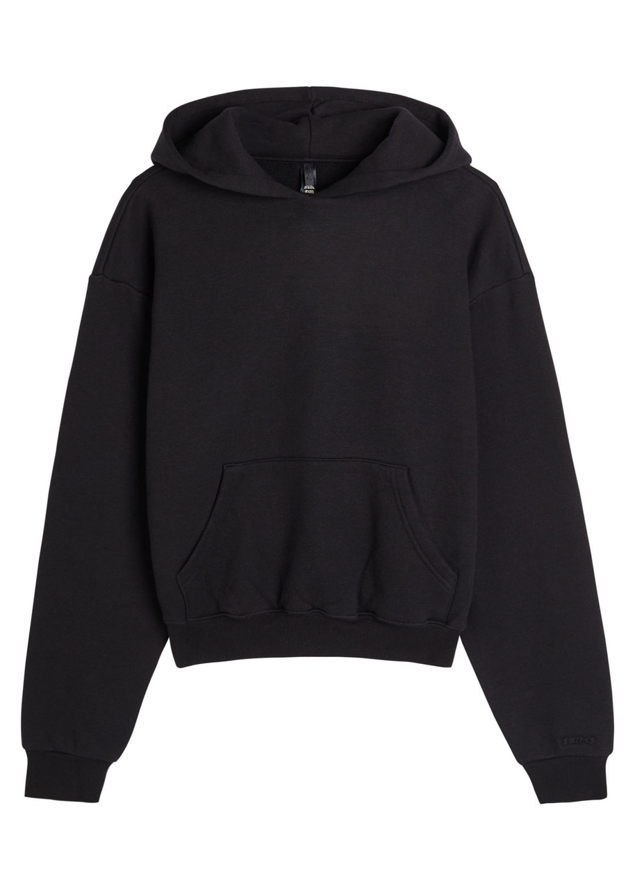 SKIMS Cotton-blend hooded sweatshirt | Harvey Nichols