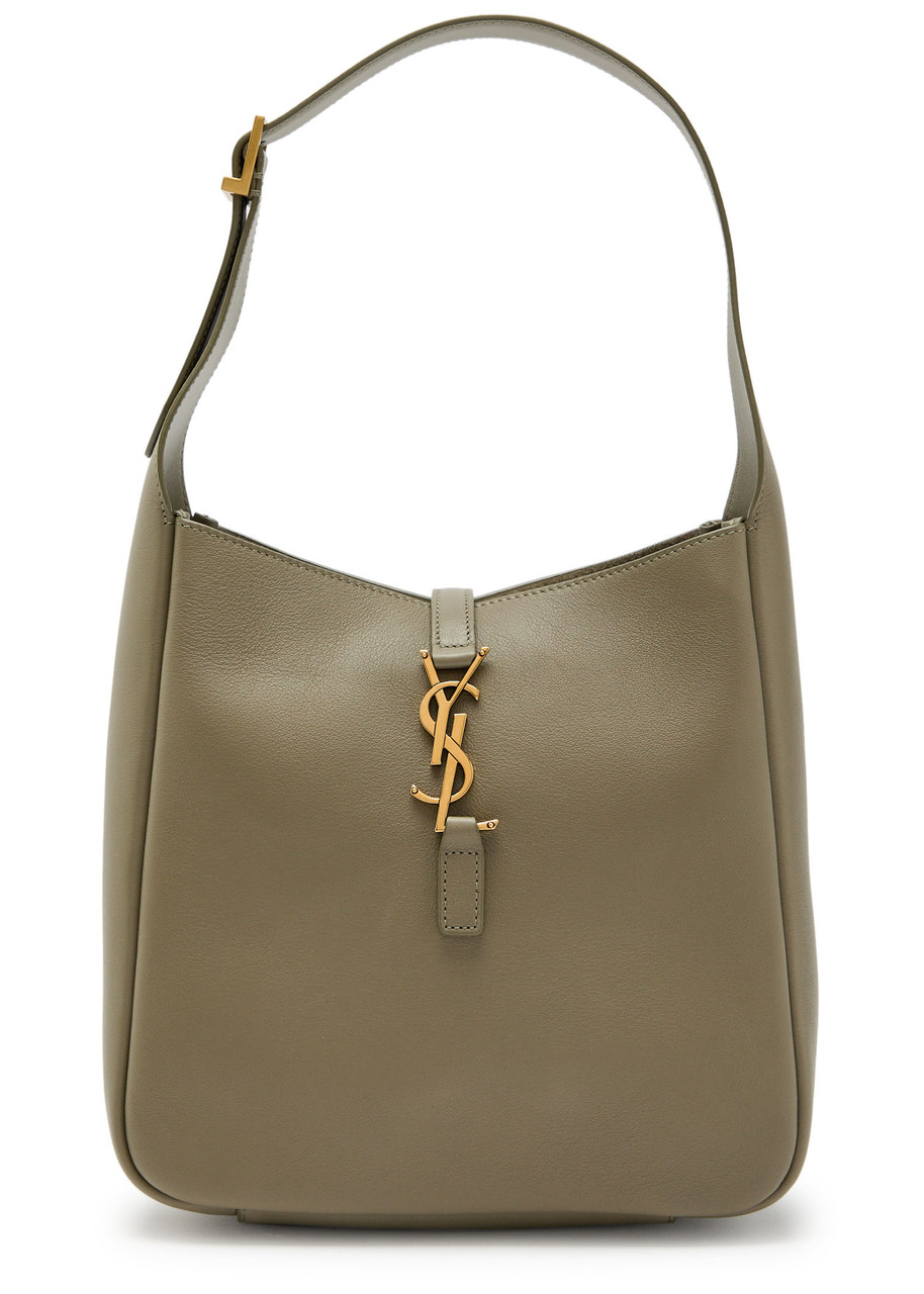 SAINT LAURENT Le 5 à 7 small leather hobo bag | Harvey Nichols