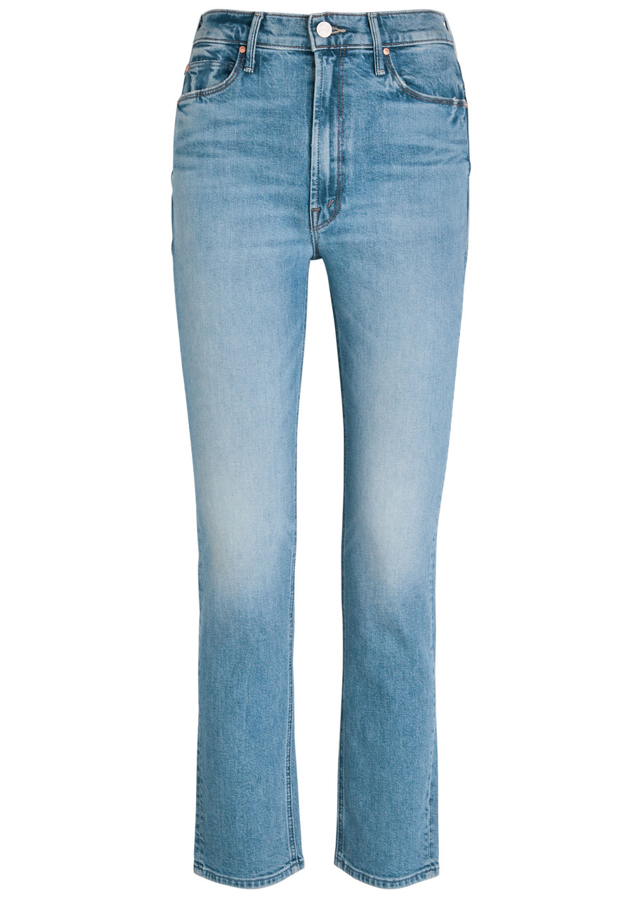MOTHER The Dazzler Flood slim straight-leg jeans | Harvey Nichols
