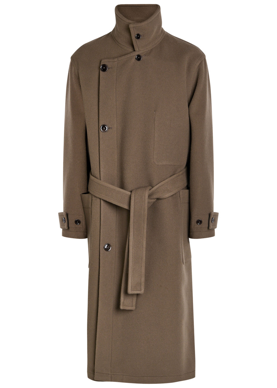LEMAIRE Belted wool coat | Harvey Nichols