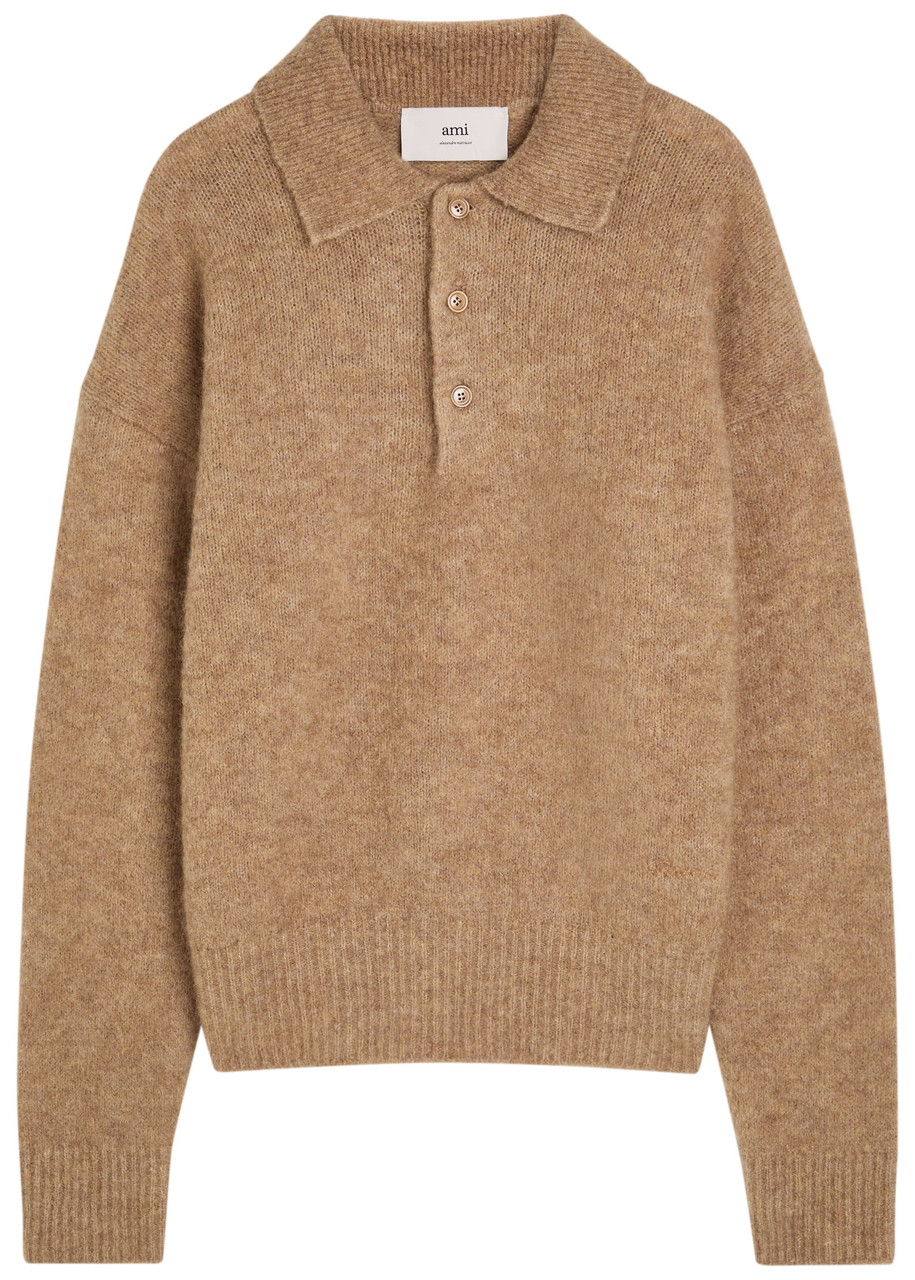 AMI PARIS Alpaca-blend jumper | Harvey Nichols