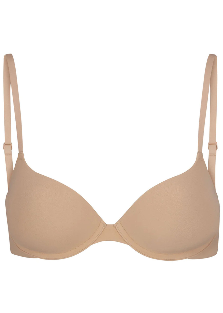 SKIMS Stretch-jersey push-up bra | Harvey Nichols