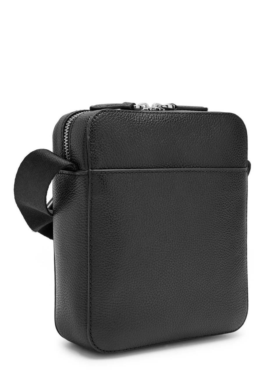 POLO RALPH LAUREN Logo pebbled leather cross-body bag | Harvey Nichols