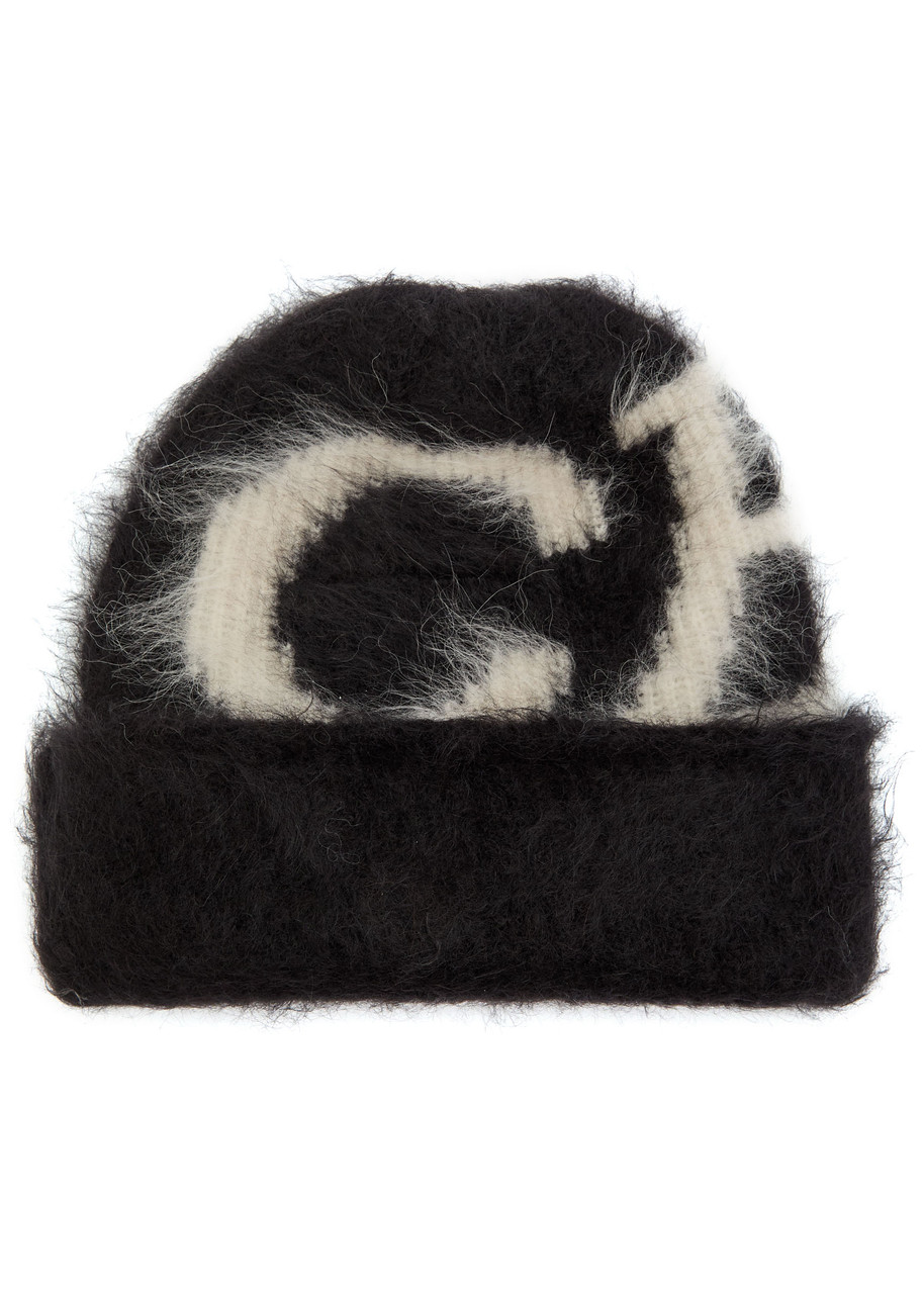 COLE BUXTON Logo brushed alpaca-blend beanie | Harvey Nichols