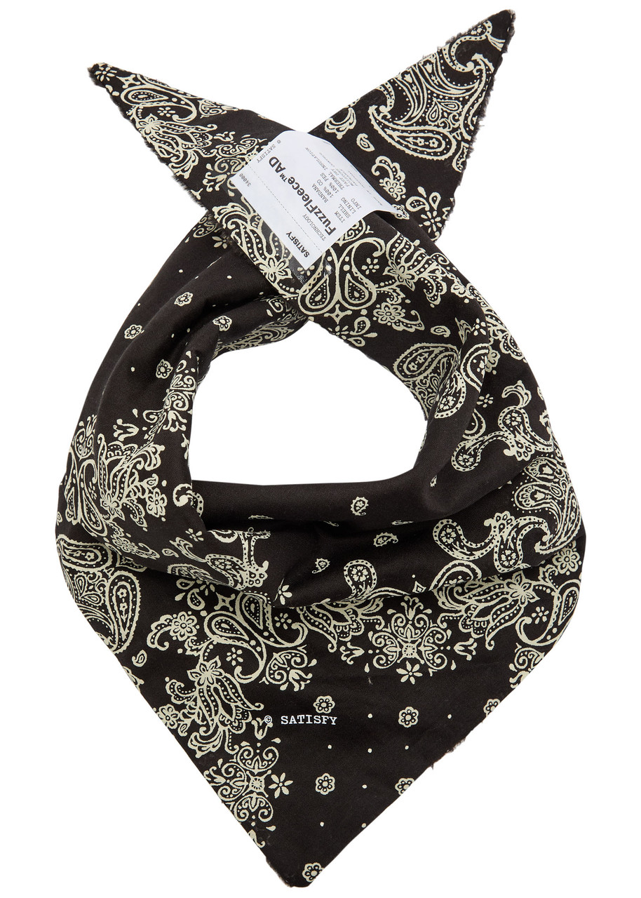 SATISFY Paisley-print FuzzFleece™ AD bandana | Harvey Nichols