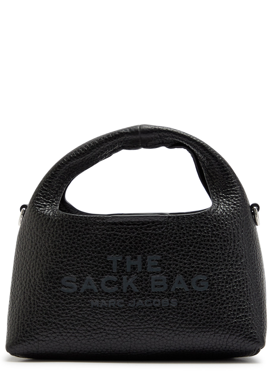 MARCJACOBS鞄 MARC JACOBS The Sack micro leather top handle bag | Harvey Nichols