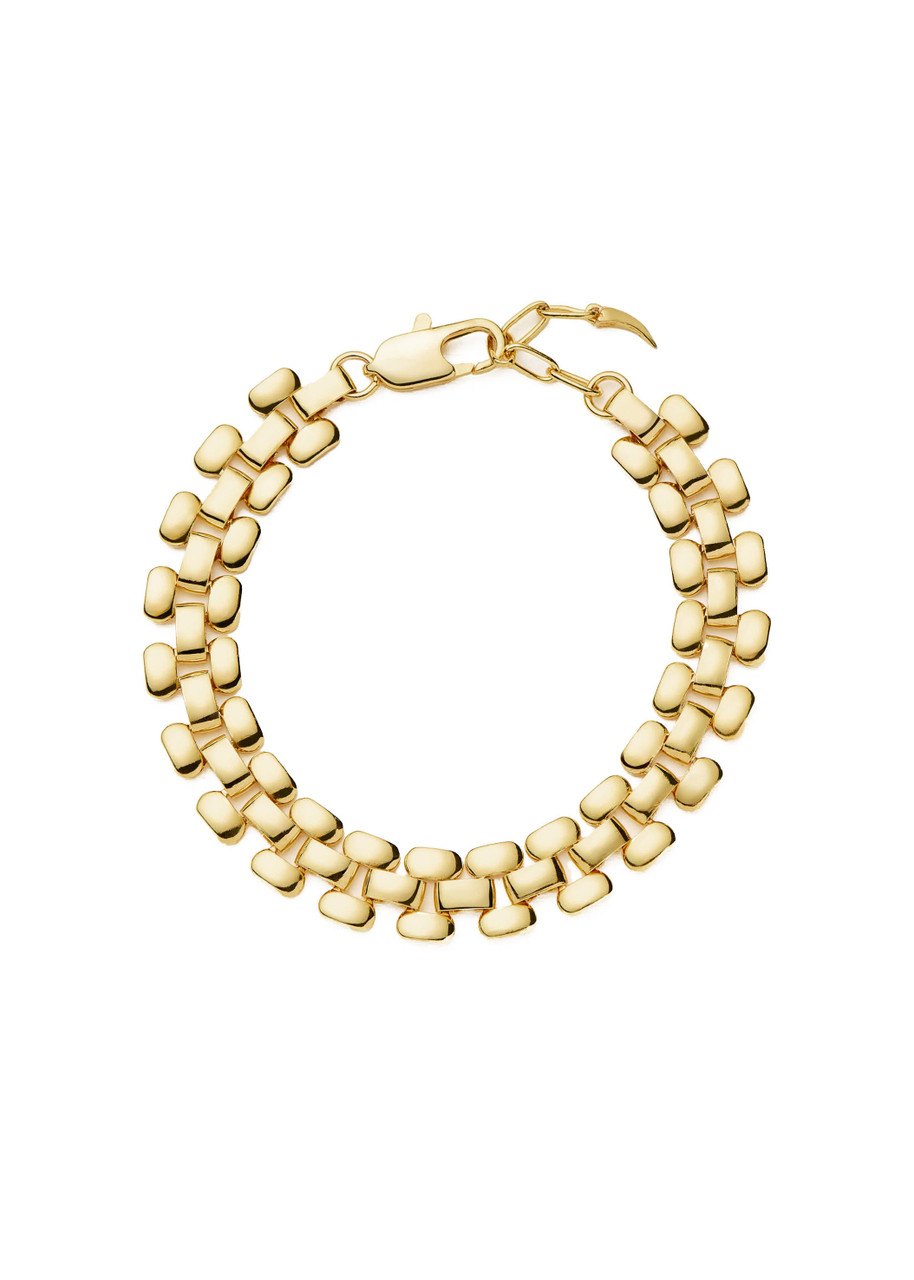 MISSOMA Timepiece 18ct gold plated bracelet | Harvey Nichols