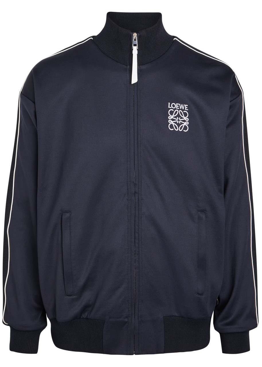 LOEWE ロゴ入りジャケット LOEWE Anagram-embroidered jersey track jacket | Harvey Nichols