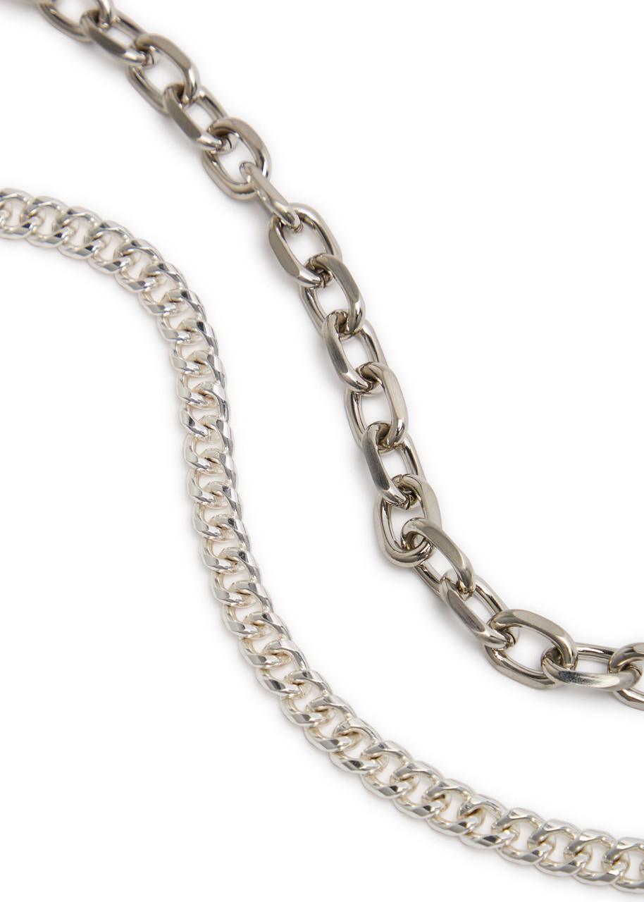 OUR LEGACY Ladon nickel-plated brass keychain | Harvey Nichols