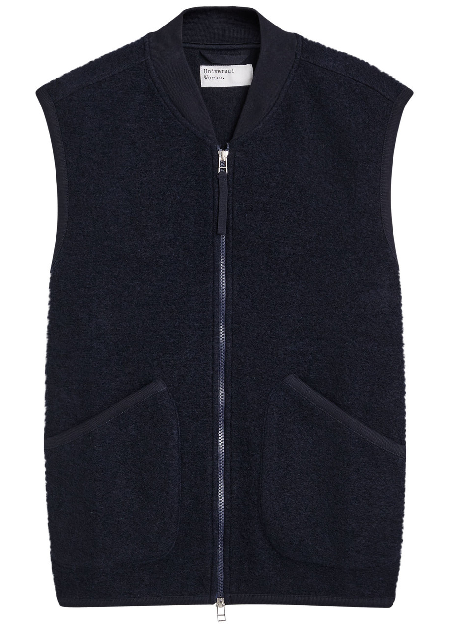 Wool-blend vest - Main Image
