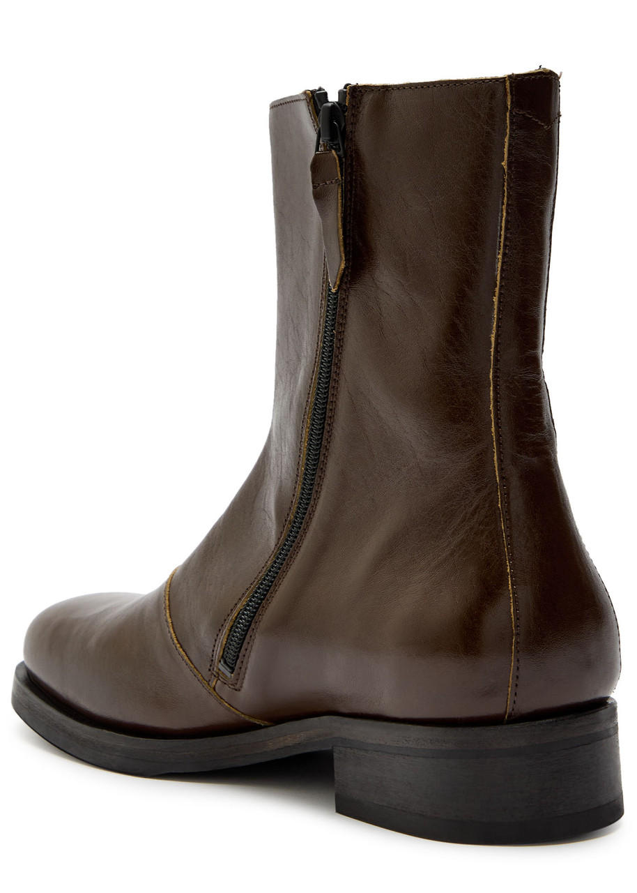 OUR LEGACY Camion leather ankle boots | Harvey Nichols