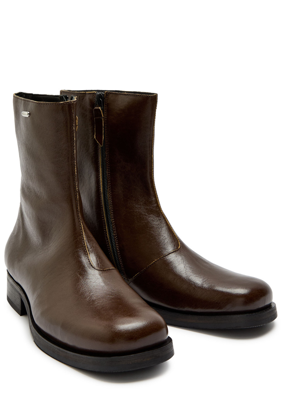 OUR LEGACY Camion leather ankle boots | Harvey Nichols