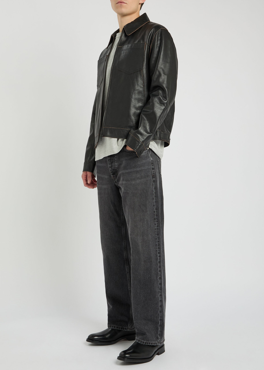OLIVER SPENCER Leather jacket | Harvey Nichols