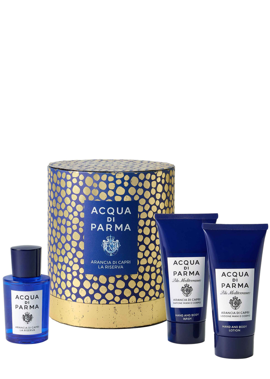 ACQUA DI PARMA Arancia di Capri セット Acqua di Parma Blu Mediterraneo Arancia di Capri Eau de Toilette