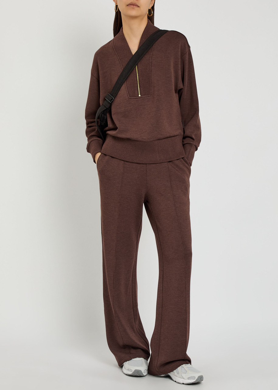 VARLEY Sally stretch-jersey sweatshirt | Harvey Nichols