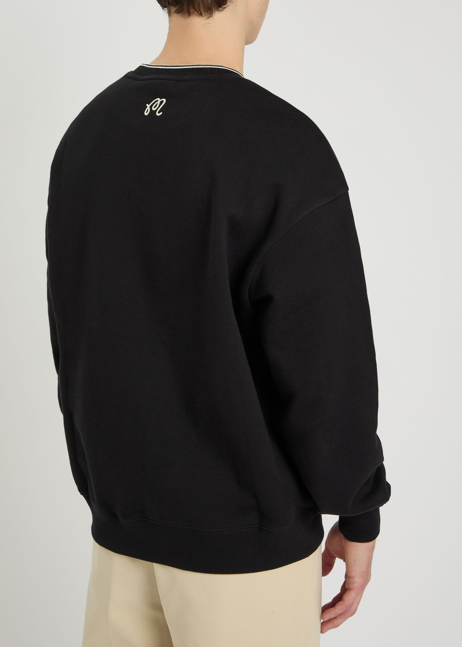 MALBON Monarch logo-embroidered cotton sweatshirt | Harvey Nichols