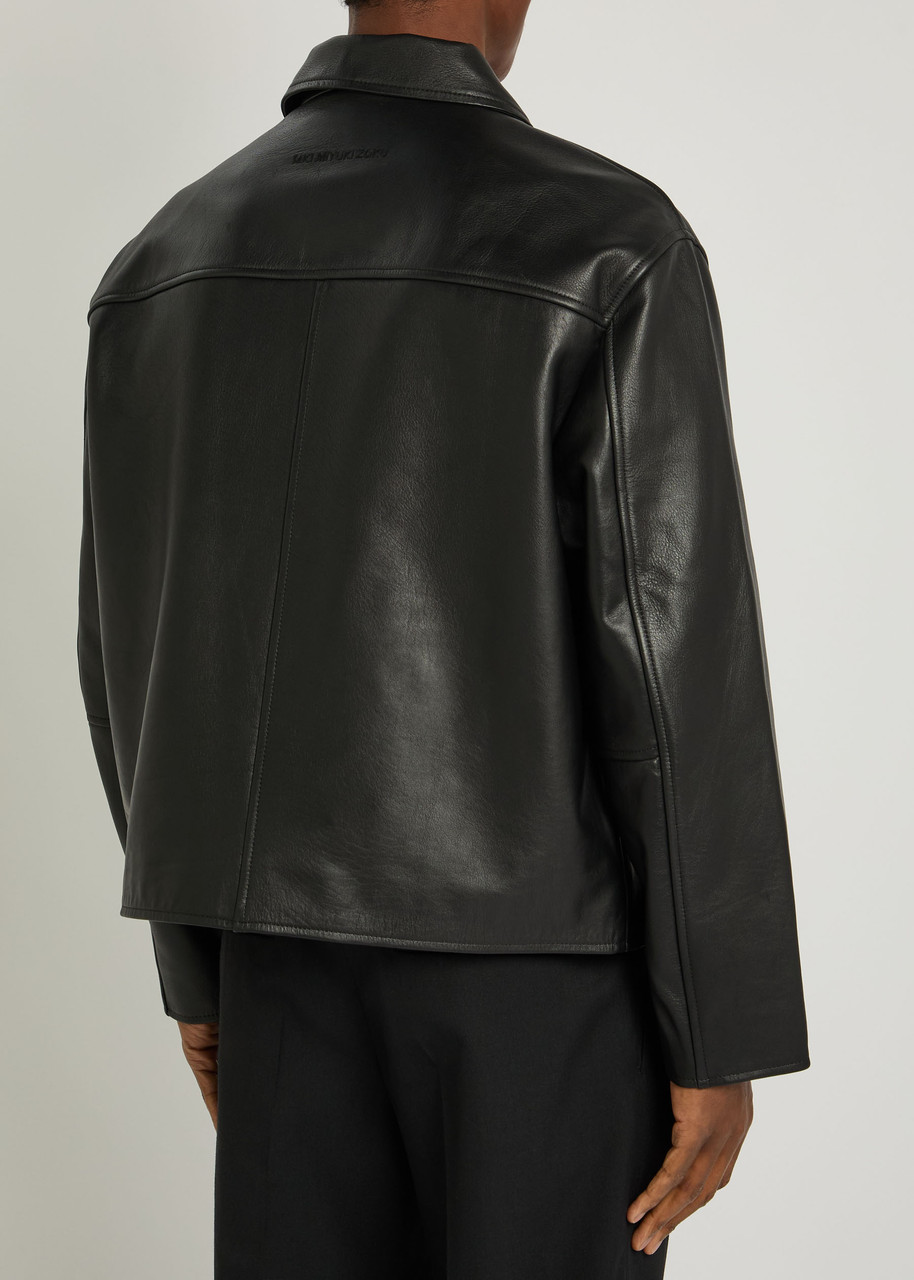 MKI MIYUKI ZOKU Leather jacket | Harvey Nichols