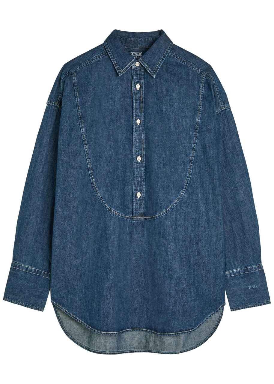 POLO RALPH LAUREN Denim shirt | Harvey Nichols