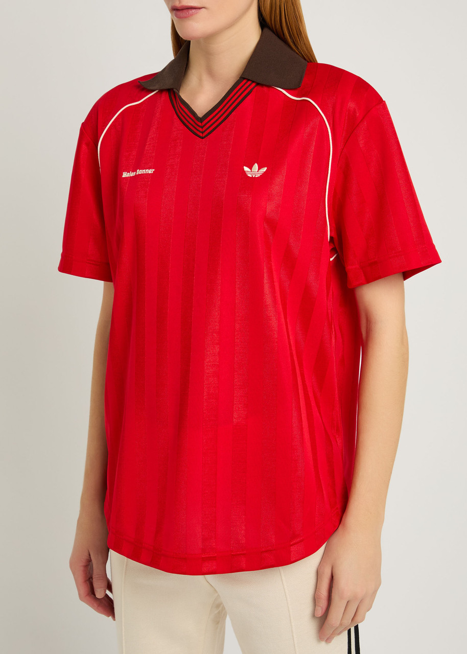 ADIDAS X WALES BONNER Jersey football T-shirt | Harvey Nichols