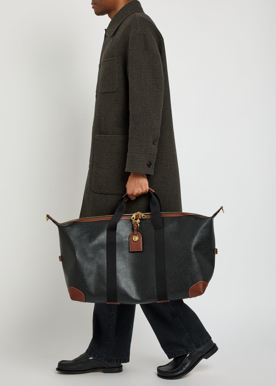 MULBERRY Heritage medium pebbled leather clipper bag | Harvey Nichols
