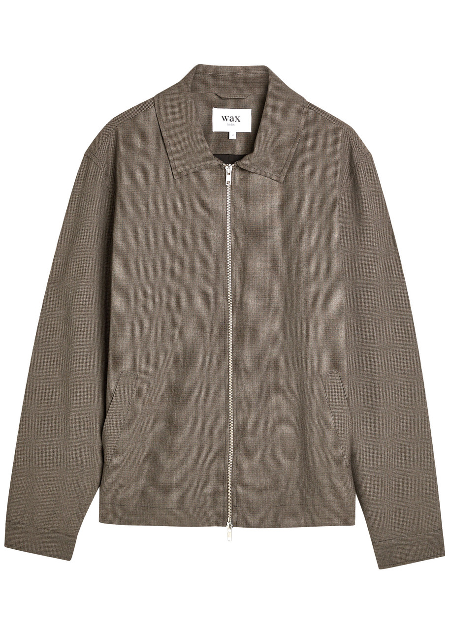 Theory luxe 25年 Lush Linen Adison Jacket WAX LONDON Eldon houndstooth jacket | Harvey Nichols