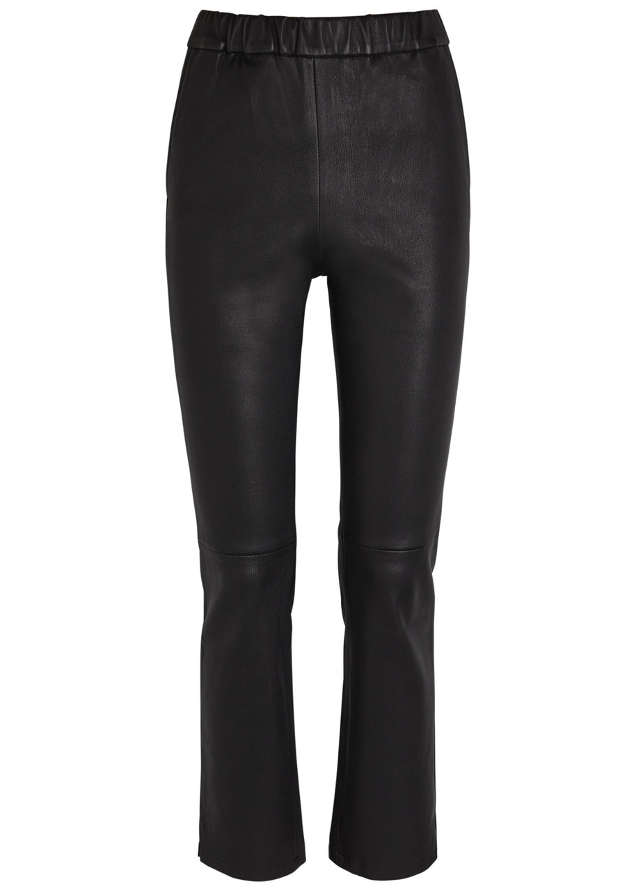 ARMA Kamilla slim-leg leather trousers | Harvey Nichols