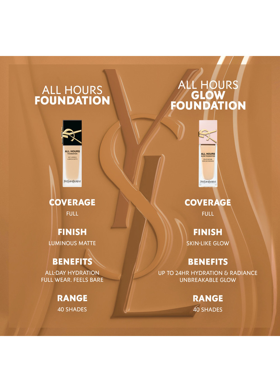YVES SAINT LAURENT All Hours Glow Foundation | Harvey Nichols