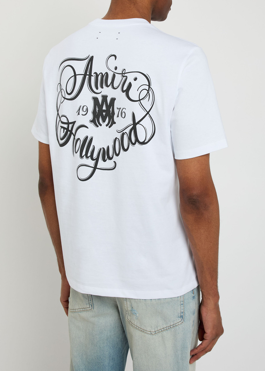 AMIRI Hollywood printed cotton T-shirt | Harvey Nichols