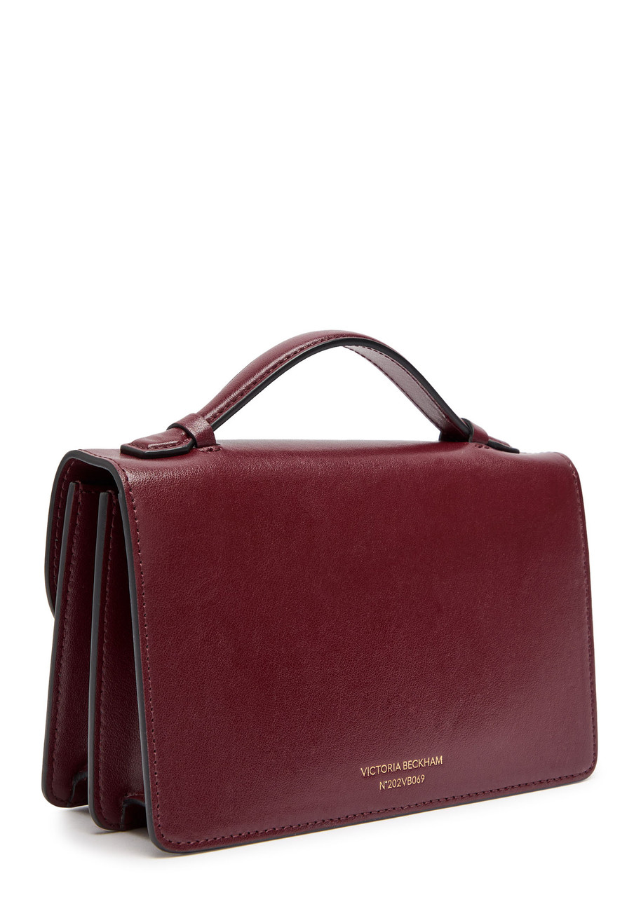 VICTORIA BECKHAM Dorian mini grained-leather top handle bag