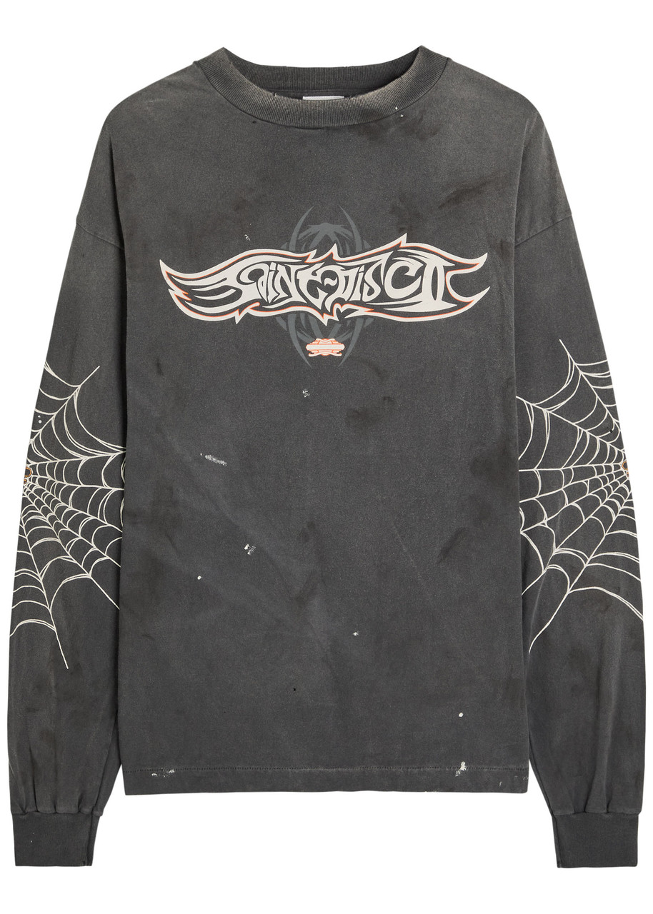 SAINT MXXXXXX Insanity printed cotton top | Harvey Nichols