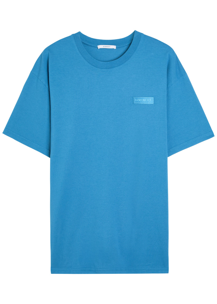 GIVENCHY Logo-appliquéd cotton T-shirt | Harvey Nichols