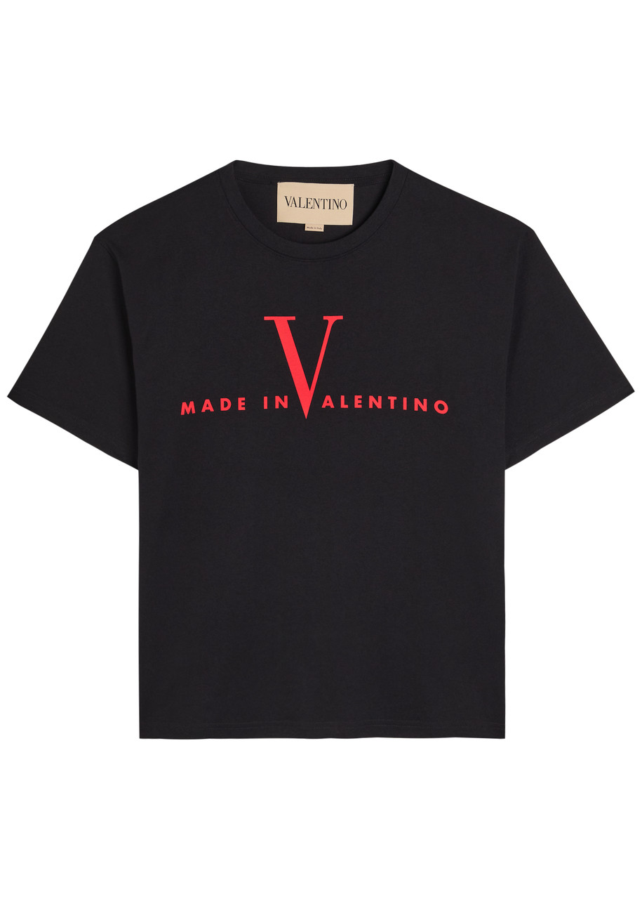 VALENTINO GARAVANI Logo-print cotton T-shirt | Harvey Nichols