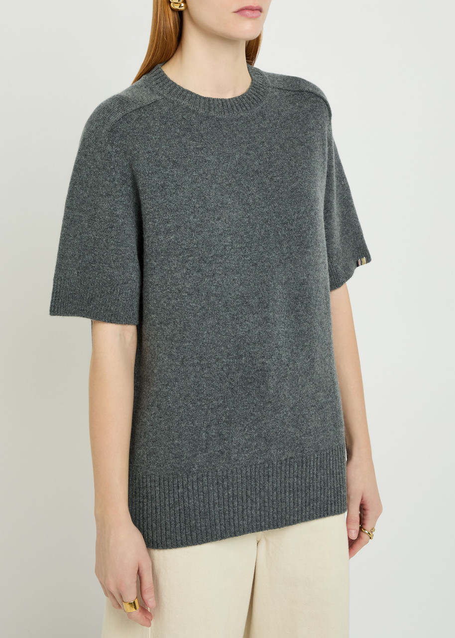 EXTREME CASHMERE N°454 Scott cashmere-blend top | Harvey Nichols