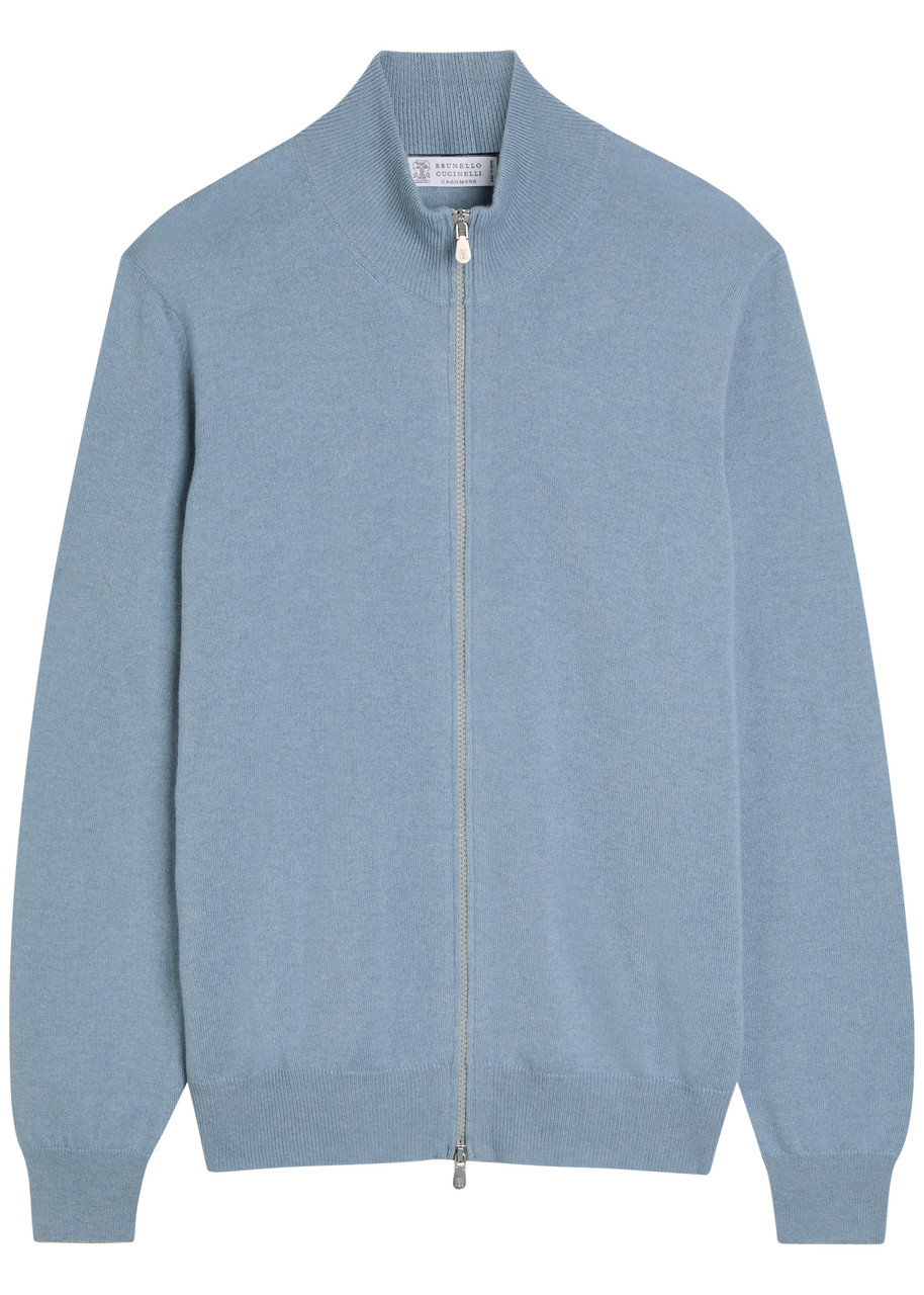 BRUNELLO CUCINELLI Mock-neck cashmere cardigan | Harvey Nichols