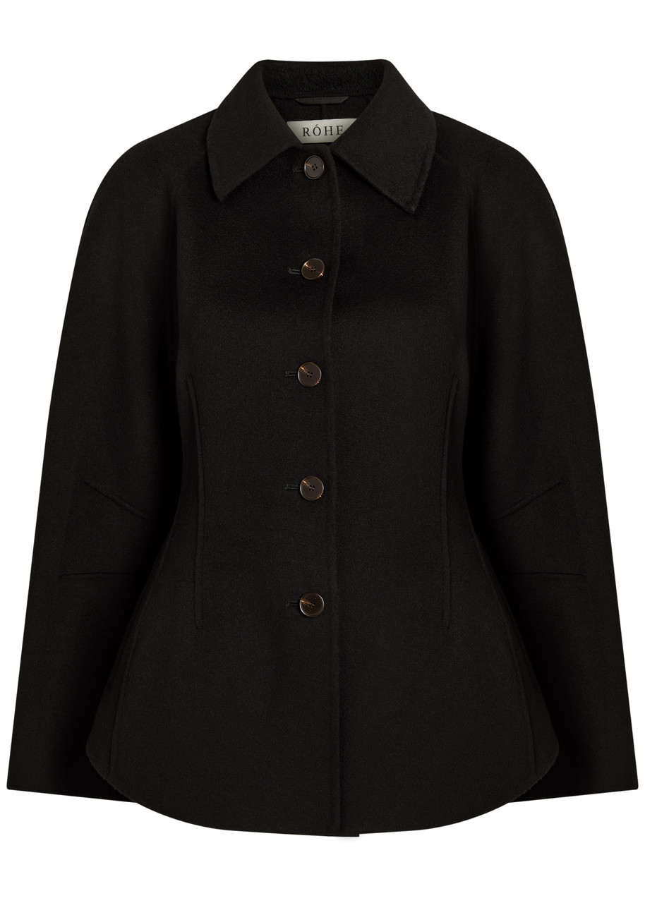 ROHE Sculpted wool jacket | Harvey Nichols