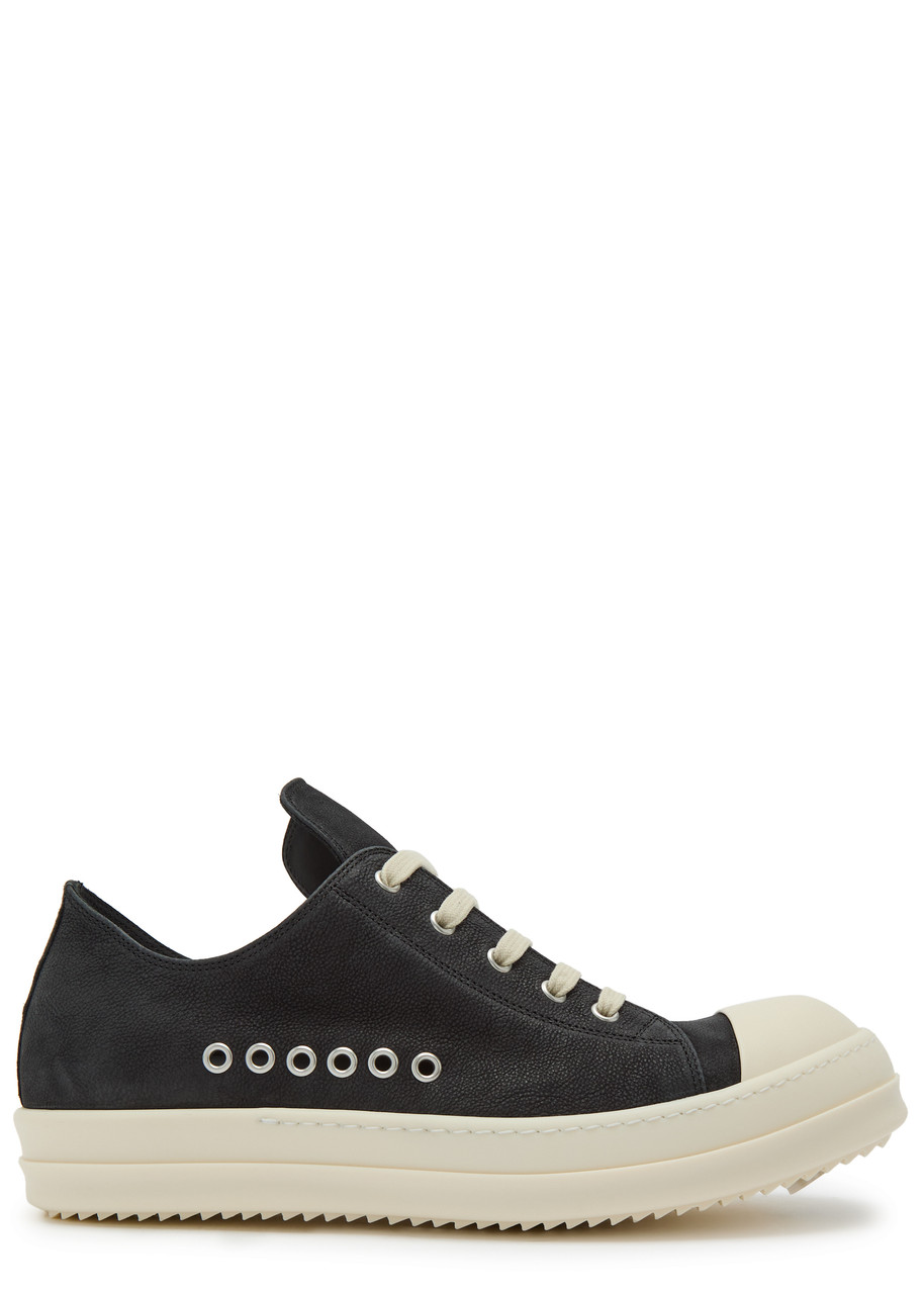 RICK OWENS Nubuck sneakers | Harvey Nichols