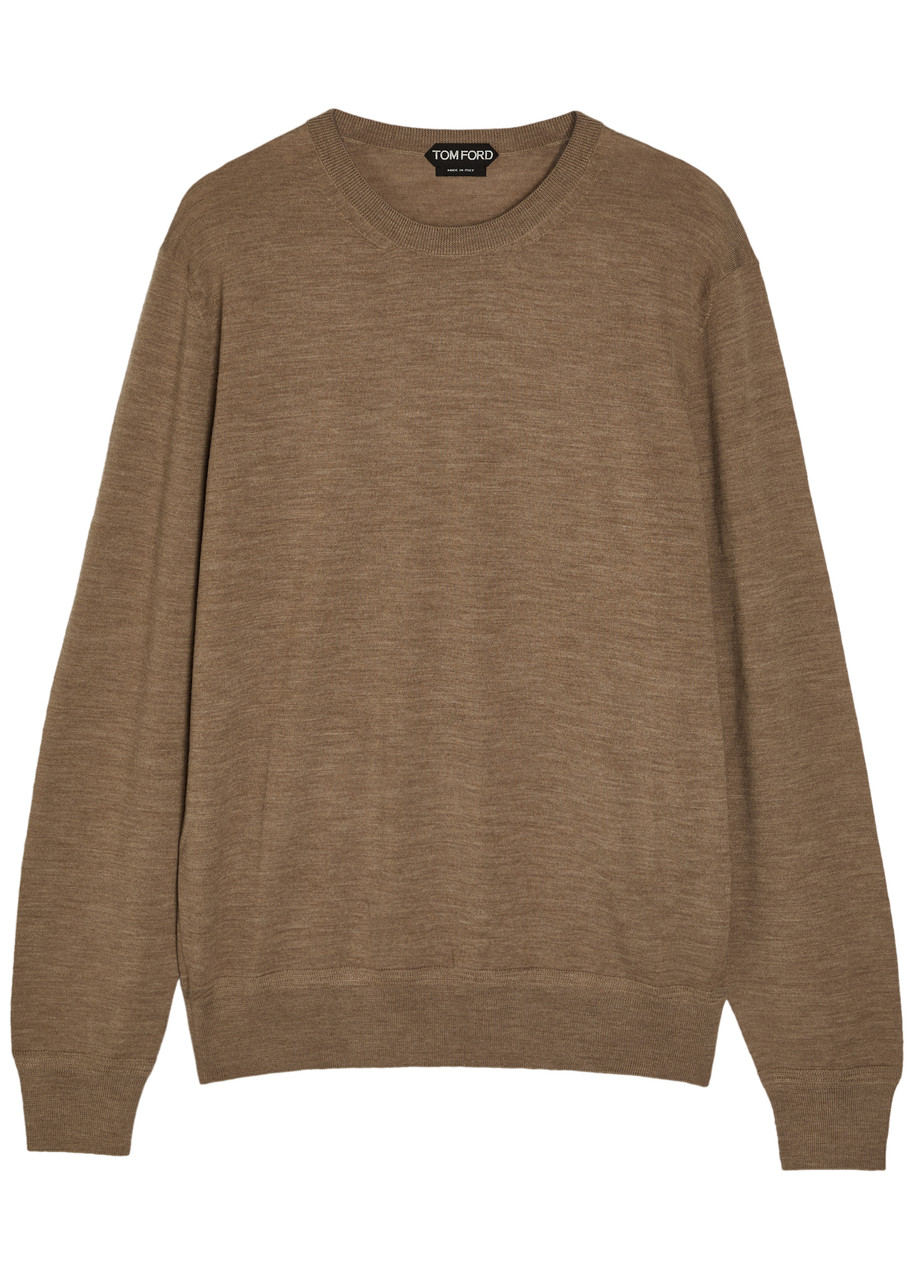TOM FORD Crew-neck wool jumper | Harvey Nichols