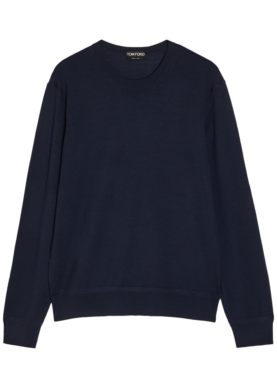 TOM FORD Crew-neck wool jumper | Harvey Nichols
