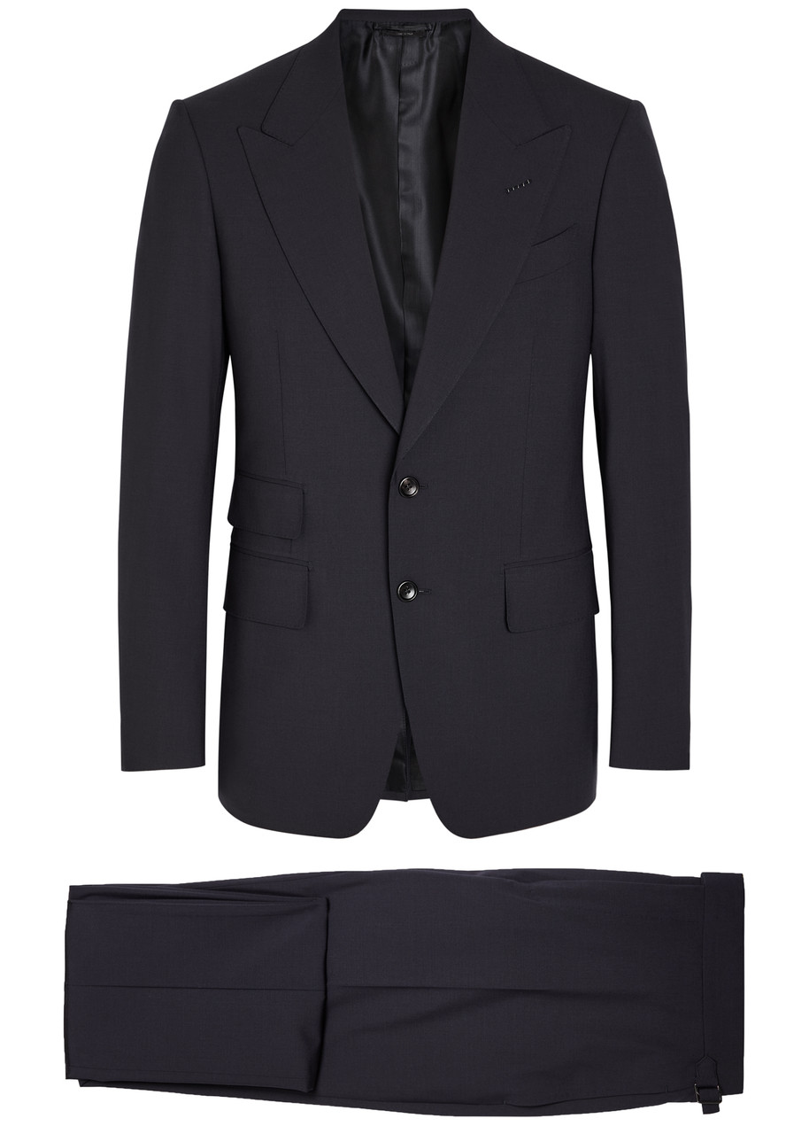TOM FORD Bistretch Shelton wool-blend evening suit | Harvey Nichols