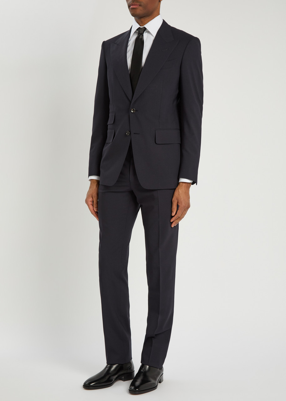 TOM FORD Bistretch Shelton wool-blend evening suit | Harvey Nichols