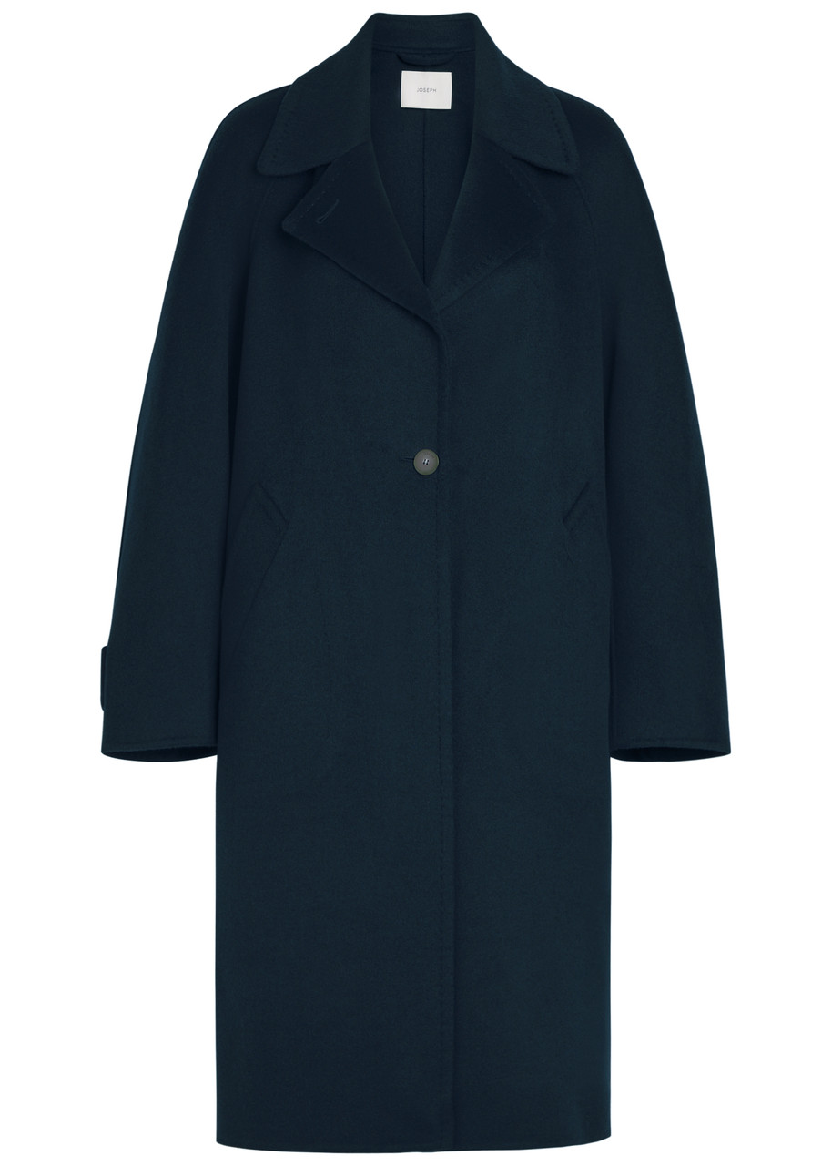JOSEPH Franco double-breasted wool-blend coat | Harvey Nichols