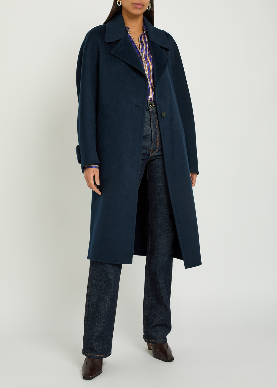 JOSEPH Franco double-breasted wool-blend coat | Harvey Nichols